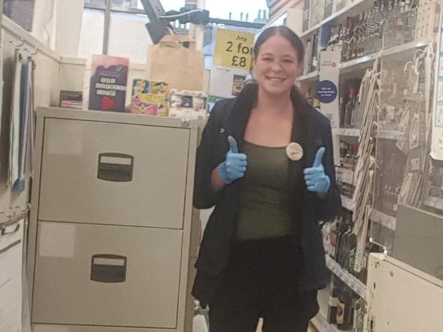 Wed like to nominate our store manager Fiona Anderson. She made us a promise no matter what she will get us through this unusual situation. She has stepped up to the mark and has guided us forward in the most horrendous times some of us have ever encountered. Fiona has proved not all heroes wear capes.