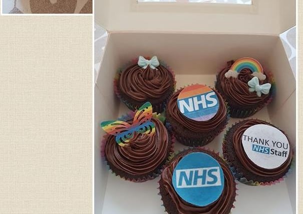 Amy Denison has paid tribute to the NHS.