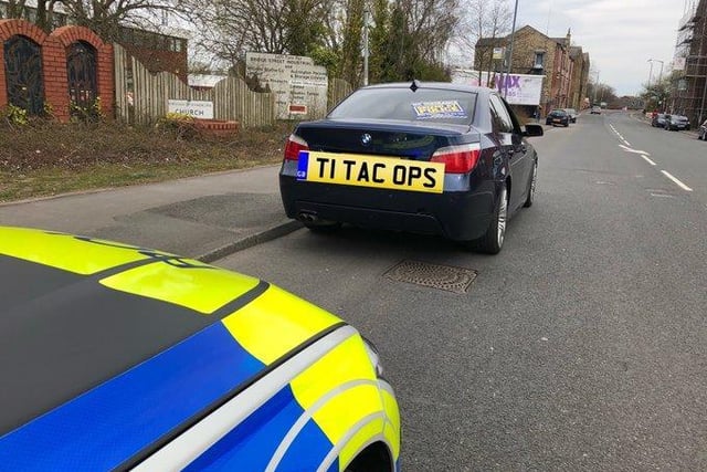A very productive day on #OpGalaxy in Accrington today with a number of vehicle seizures and tickets given out for various offences. This BMW 5er was seized under s165A of the RTA for no insurance and enquiries will also be made in relation to misuse of trade plates