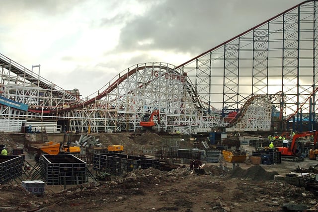 Work on a new ride in 2007