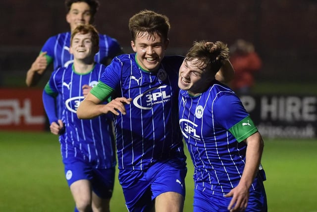 Scoring two goals - including a wonder-strike - in the FA Youth Cup against Birmingham