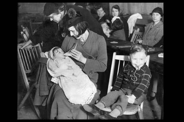 Belgian refugees in Blackpool in 1940