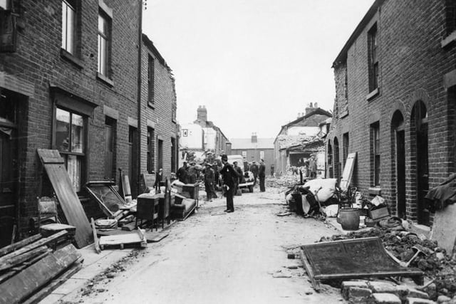 Bombing in Seed Street, Blackpool