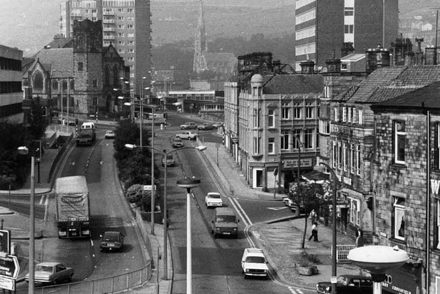 Halifax town centre back in 1981.