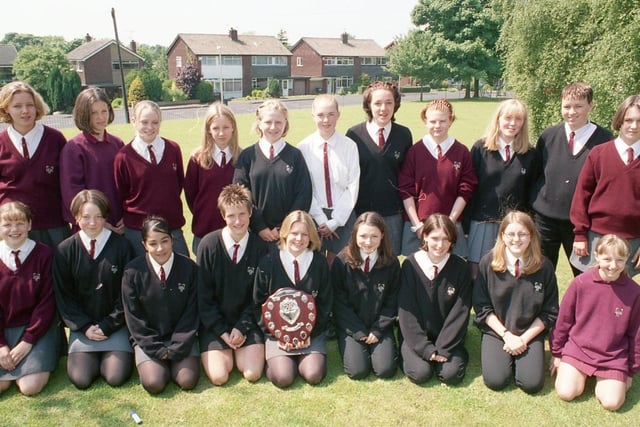 St Michael's High School, Chorley Under 16 girls soccer team triumphed in their league