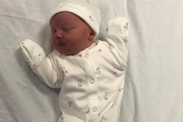 Chloe Ellis gave birth to Ayda Nicole Walmsley at the RLI on April 11 at 1.28am, weighing 7lb 3oz. She said: "Thank you to my amazing midwives, Cheryl Rigg and Joanne. I went in overdue with pre-eclampsia and was induced, I spent four days in hospital and had a really rough time but the hospital was brilliant and you wouldnt have even thought there was a pandemic. We are so in love with our beautiful first born and continuing to be safe at home."