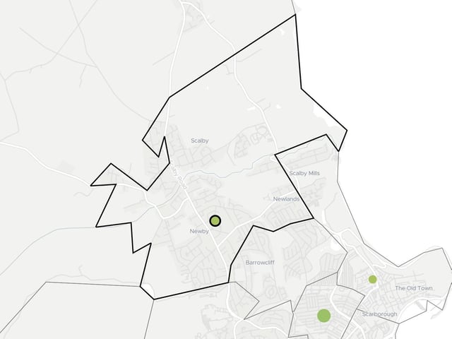 Two deaths related to Covid-19 were recorded in Newby and Scalby. There were a total of 16 deaths of residents in this area in the timeframe. Covid deaths were 13 per cent of the total.