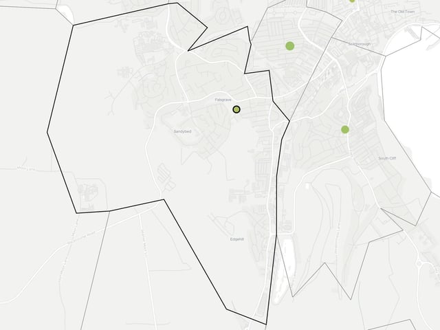 Two deaths related to Covid-19 were recorded in Falsgrave. There were a total of 21 deaths of residents in this area in the timeframe. Covid deaths were 10 per cent of the total.