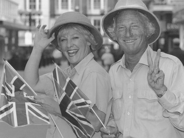 Doreen Kay and John Mitchell look forward to the concert at Scarborough Spa, A Night To Remember.