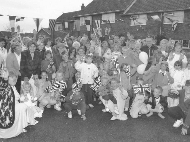 Cheers from the residents of Hawthorne Walk, Eastfield.