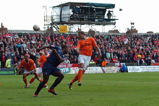 Ian Evatt in the thick of the action