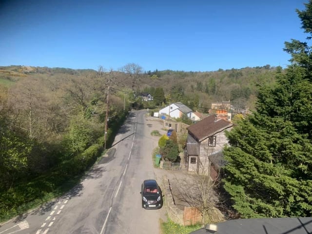 Looking down Arncliffe Terrace