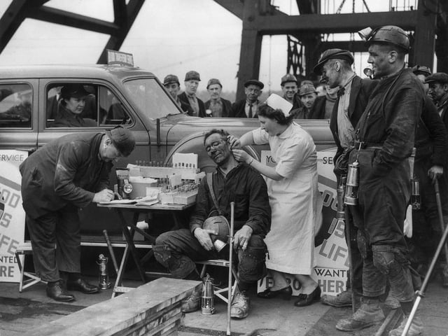 1941 was the worst year in the war for air raids on Scarborough. In March, a fierce blitz one night killed over 20 people, including a family of six in North Marine Road, and Dennis' printing works in Melrose Street went up in flames.