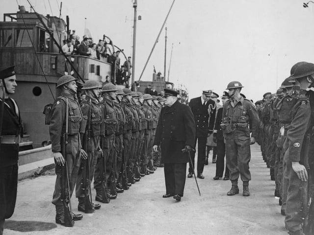 In June a Halifax bomber came down in the North Bay; its crew of seven were rescued from a rubber dinghy by the crew of the coble Hilda.