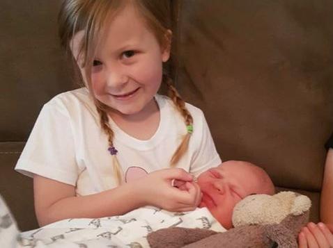 Rachel Jowett gave birth to Thomas Joseph Weatherill at the RLI on May 9. He is pictured with his super proud big sister Sophie. Rachel said: "All the staff on the delivery ward were amazing and made us feel safe and normal in the crazy world we live in at the moment."