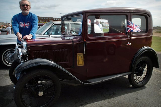 2006 - Blackpool Vehicle Preservation Group rally Bob Jackson from Thornton with his 1934 Austin Seven.