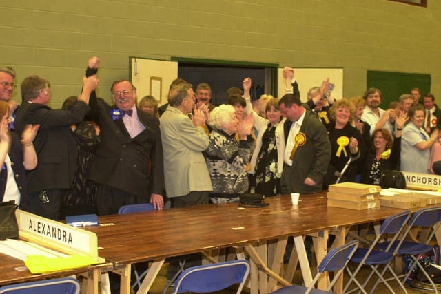 Local council election at Blackpool Sports Centre, Stanley Park - May 2000