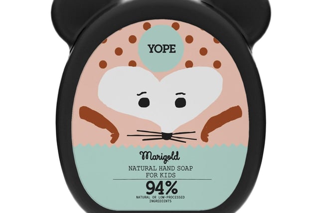 Yope Marigold Hand wash for Kids, 8.99, from Amazon and Waitrose
