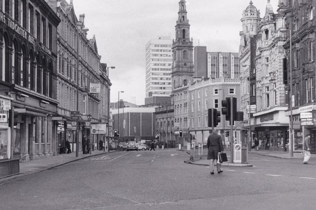 A view down Duncan Street in the mid-1980s.