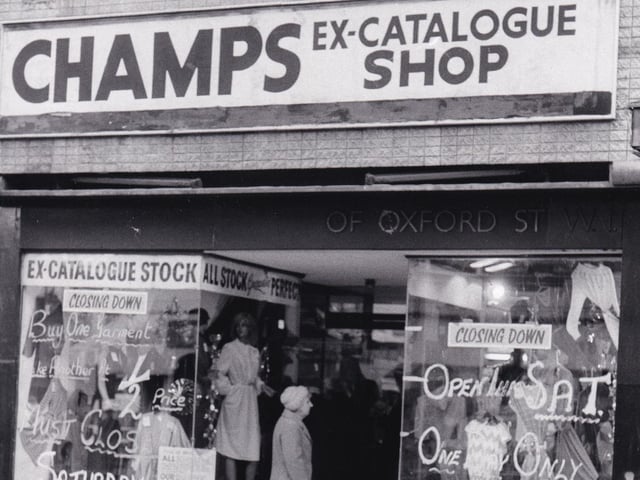 Did you shop at Champs back in the day? It was another shop feeling the pinch as city centre shoppers migrated to the Bond Street Centre.