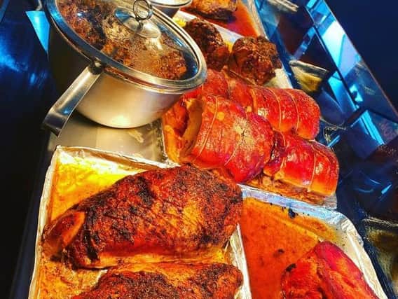 These Leeds restaurants are delivering a Sunday Dinner straight to your door. Pictured is an amazing roast cooked by the staff at Man V Roast.