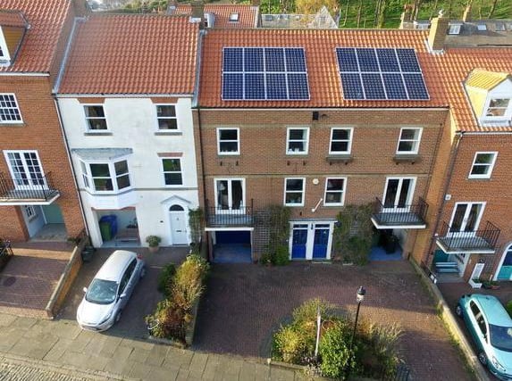 For sale with Tipple Underwood, this five bedroom terraced property consists of two homes combined. It has a stunning Old Town location and features garages, off street parking and sea views.