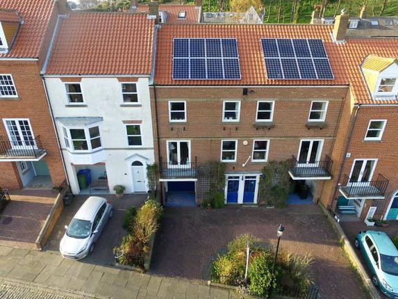 For sale with Tipple Underwood, this five bedroom terraced property consists of two homes combined. It has a stunning Old Town location and features garages, off street parking and sea views.