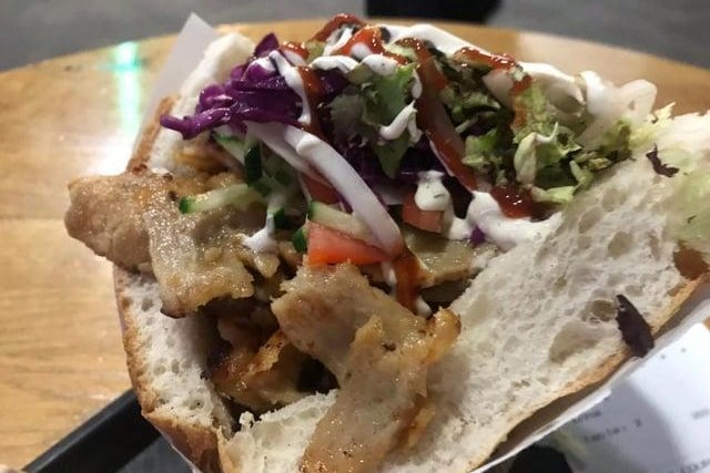 Doner Shack was a new addition to the Trinity Kitchen line up. They announced they would be delivering on Deliveroo in March. Their Berlin Doner comes with pickled red cabbage in a sesame seed fladenbrot bread.