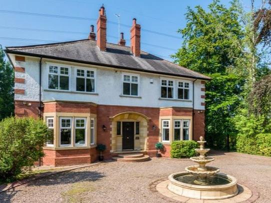 This four bedroom, five bathrooms and five reception rooms detached home in Stanley is on offer for 950,000.
