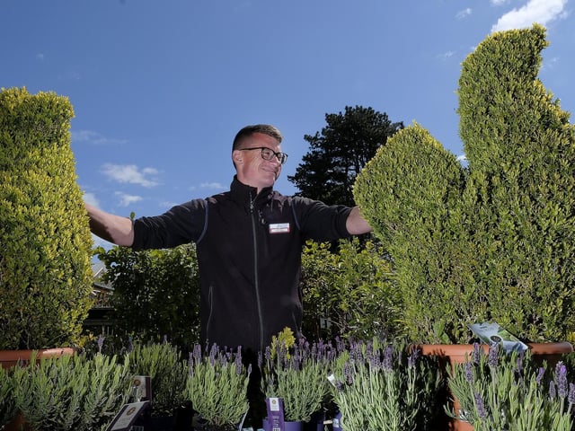 Irton Garden Centre's general manager Ricky Nock