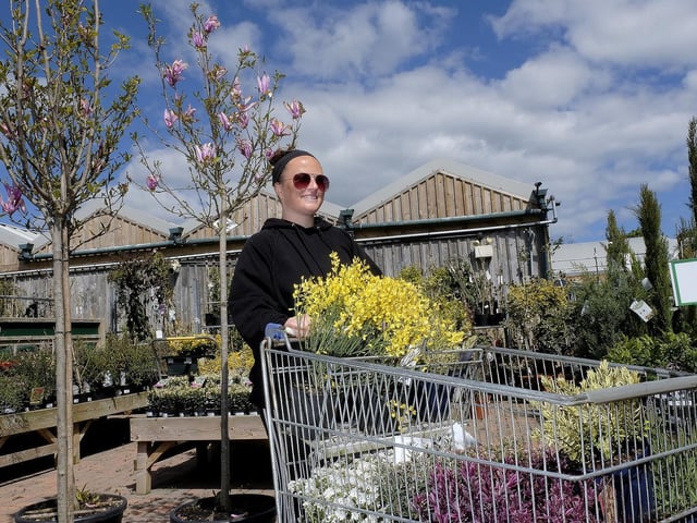 Customer Katie Hopper at Irton Garden Centre3