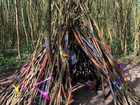 Make a den - When you are out on your next family walk, try to collect as many sticks as you can. If you have a garden, these can be used for many hours of hut building. Later on, if the weather permits it, you can use it to sleep out under the stars.