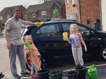 Wash the car - Kids love any excuse to play with garden hose pipes and water guns. So try asking them to help give your car a rinse. They might not fall for it, but it's worth a try?