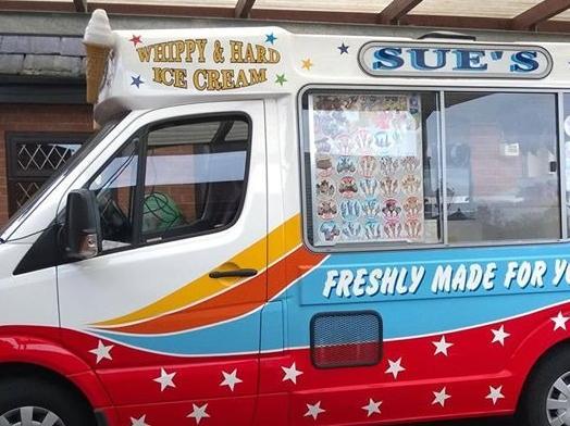 Ice cream - Local ice cream seller Sue Post and her husband Rick (Ricks Ices) are returning to the streets of Preston, so listen out for the familiar chimes of the van making its rounds this weekend