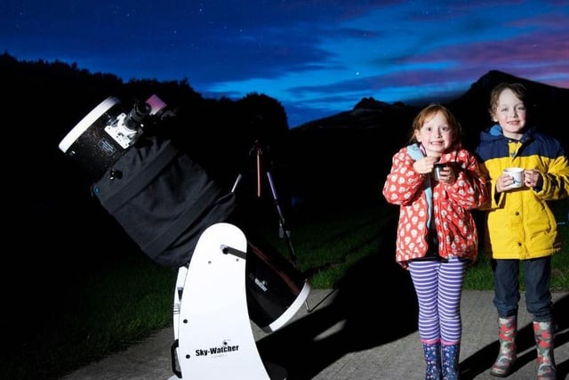 Stargazing - The sun is due to set at 9.08pm tomorrow, which might be a little bit late for the little ones, but it is a great opportunity to show them the stars and try to spot the different constellations in the night sky