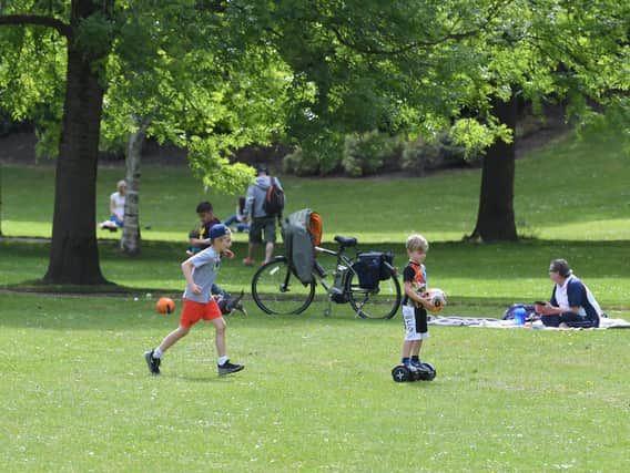 People enjoyed a day out at Avenham Park