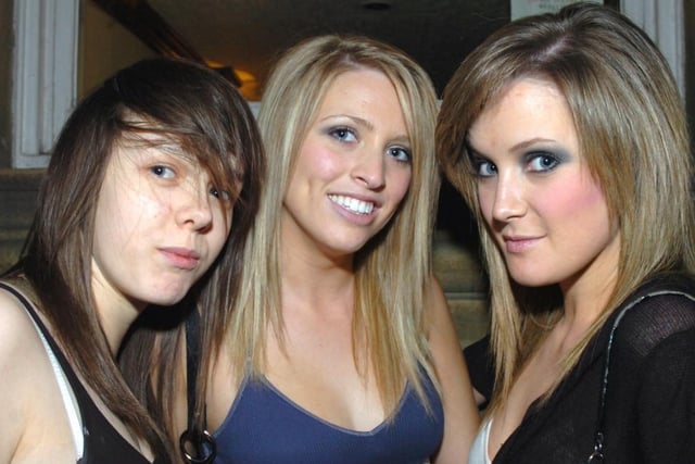 Stephnie, Chantel and Britney on the town in 2008.