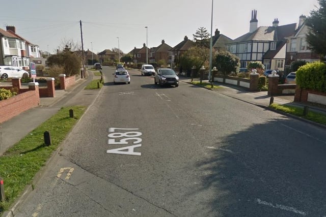 Two deaths have been recorded in Warbreck and Bispham Road according to the statistics.