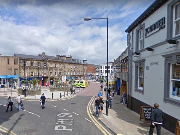 There have been 870 cases in Barnsley at a rate of 354.8.