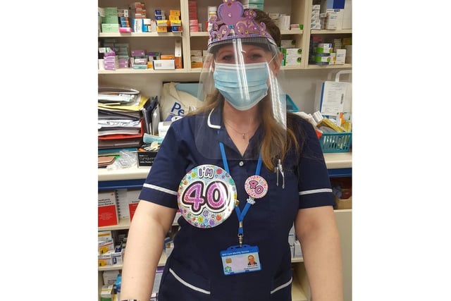Paula Hopkinson said:"I've been at work every day since lockdown and even celebrated my 40th birthday there. It was lovely being able to celebrate with my work family, and they made it very special."