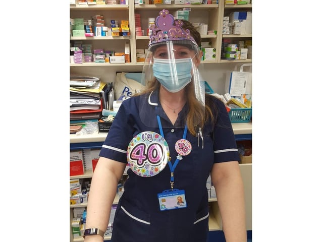 Paula Hopkinson said:"I've been at work every day since lockdown and even celebrated my 40th birthday there. It was lovely being able to celebrate with my work family, and they made it very special."