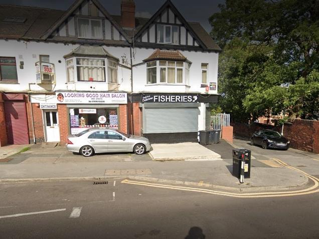 Shaftesbury Fisheries in Harehills is delivering via Just Eat.