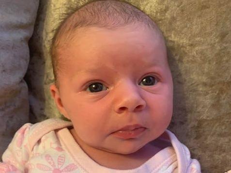 Paige Bessant said: "Leonie Ray Matilda Fearnley - lockdown baby - 3 weeks and 1 day old."