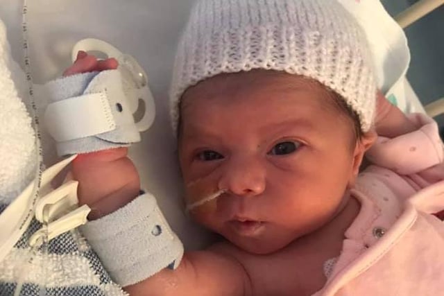 Fran said: Savannah Mae, born in lockdown on 19/04/20 also had heart surgery last week. Shes spent every day of her life  in the hospital but shes fighting on. Huge respect to the LGI for everything they have done for us.