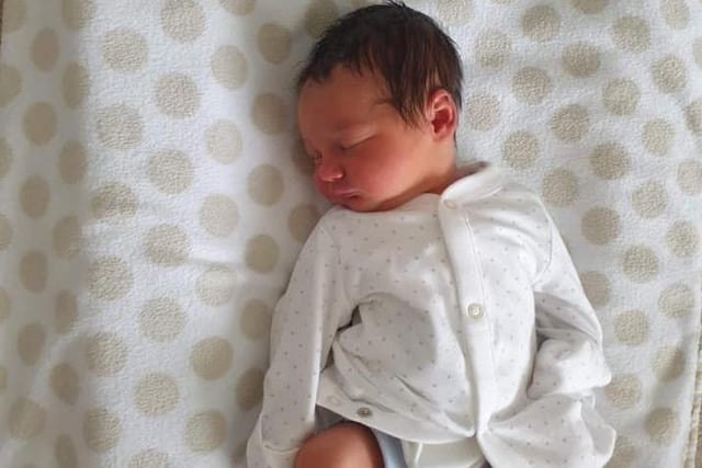 Sophie said: Lewis Oliver Booker born 22/4/20 at St James Hospital.