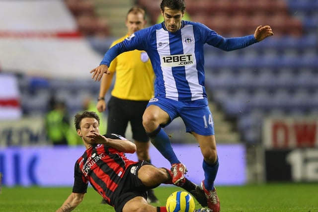 Jordi Gomez scored the goal against Bournemouth that kept Latics in the cup