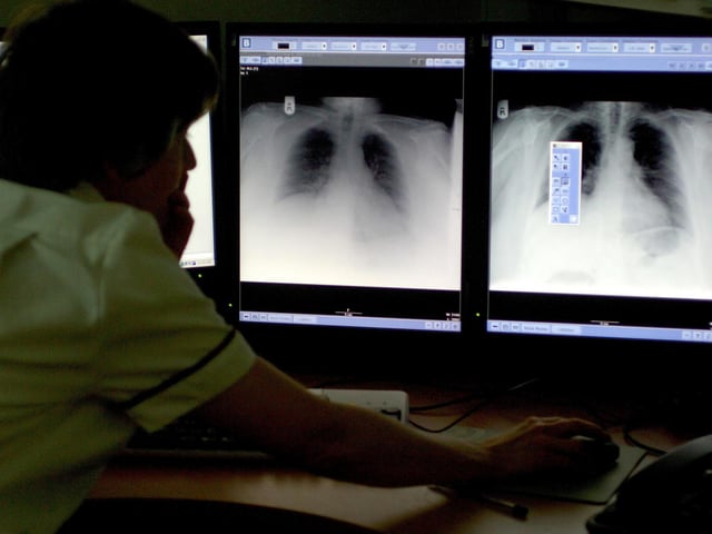Medical radiographers are the seventh most likely job to be exposed to coronavirus according to the ONS.