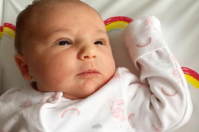 Baby Varnya Blossom Gligorijevic, weighing 8lb 4oz, to Jacquelyn Gornall