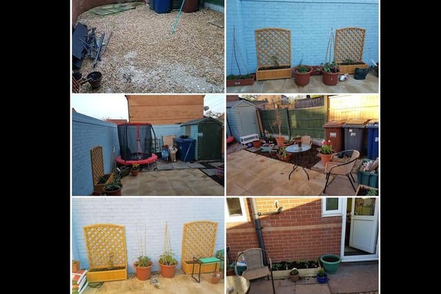 John has sent us these pictures of his work in progress'. Looking good so far!