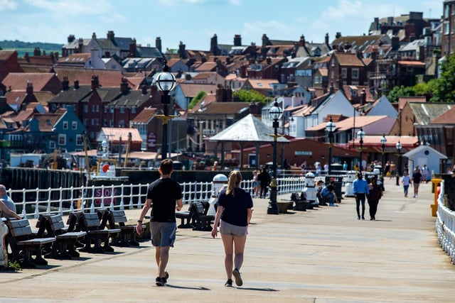 The pier at Whitby